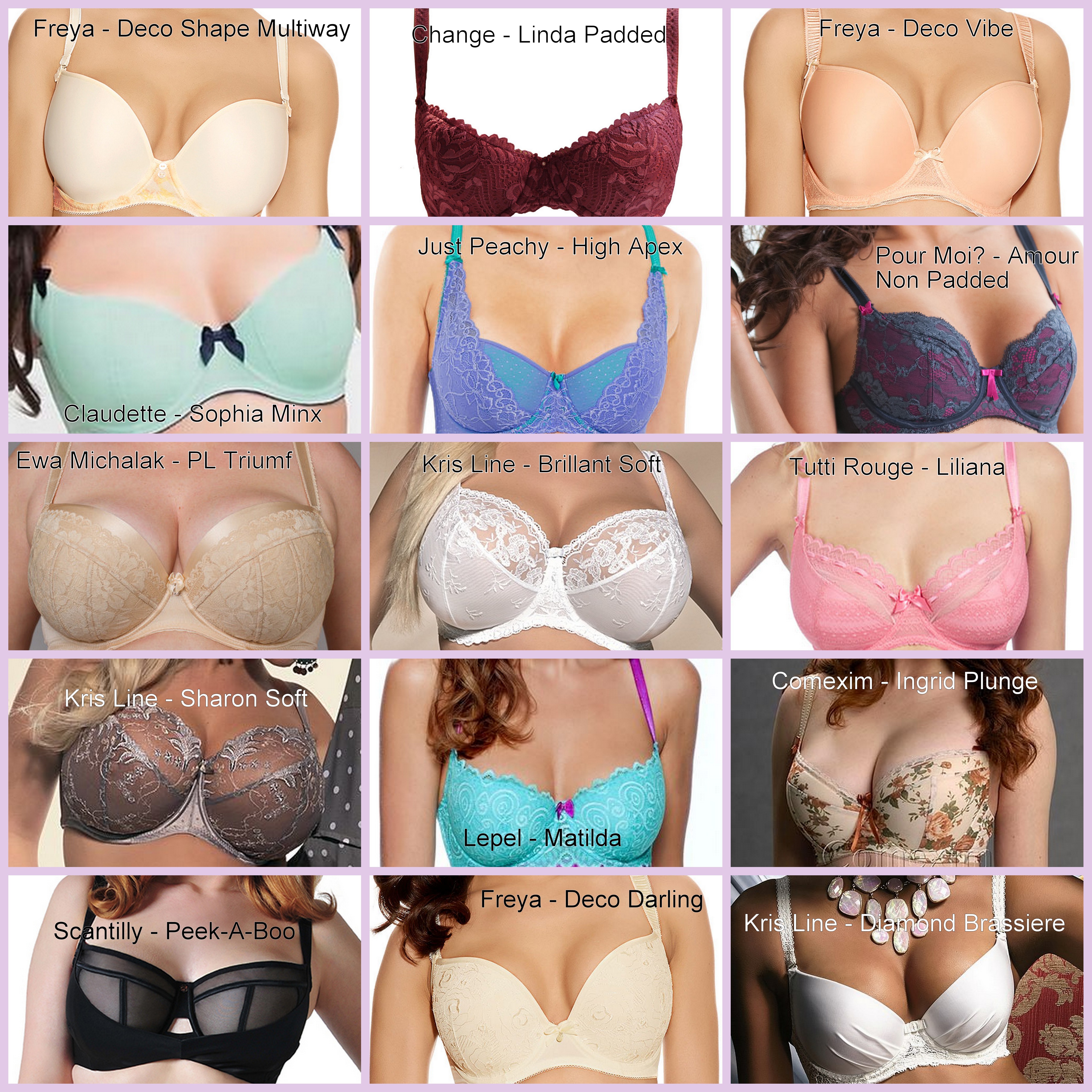 Breast Cup Size Pictures 34